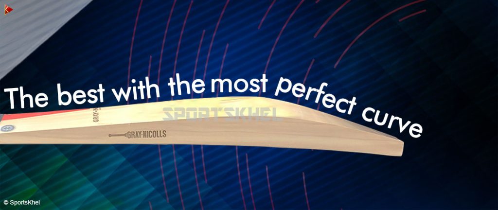 Gray Nicolls GN10 Bat, The bat with most perfect curve