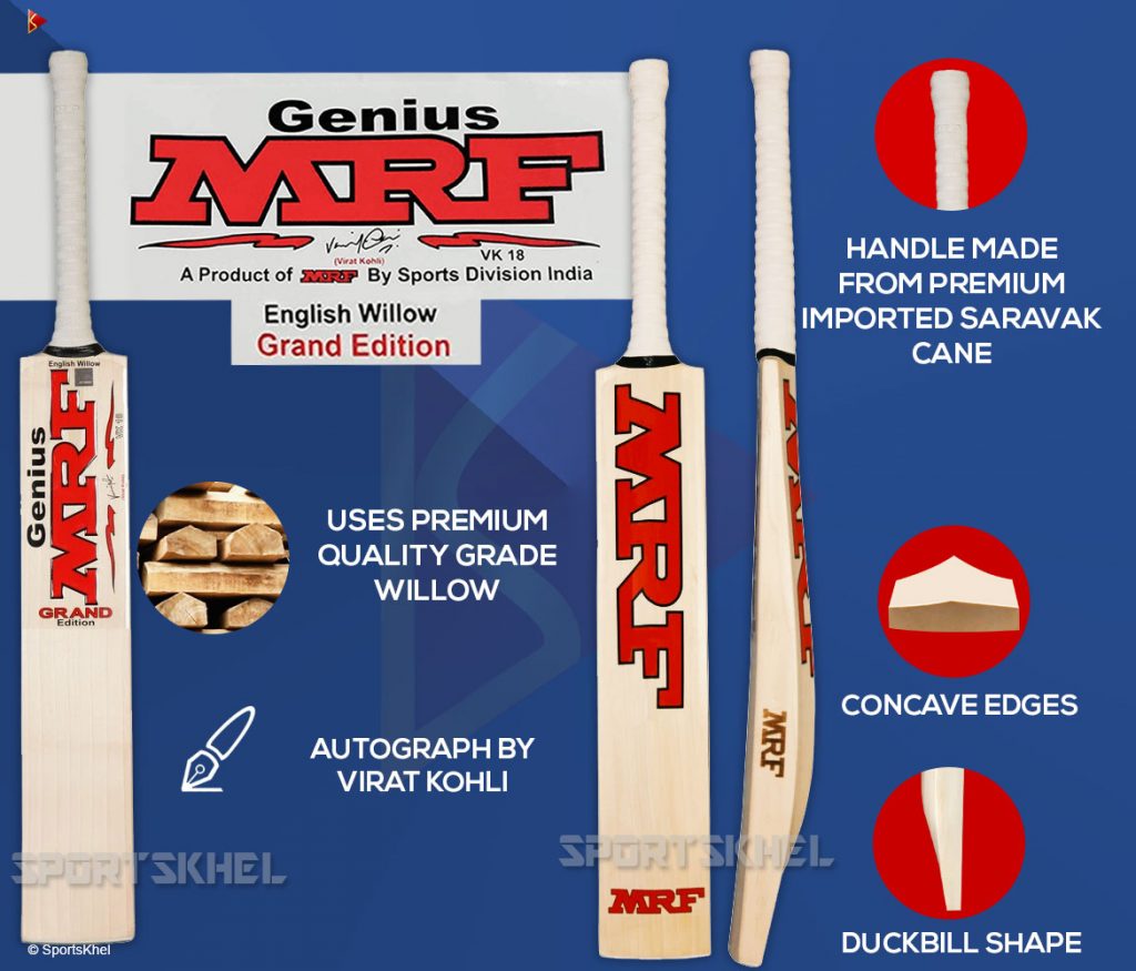 MRF Genius Virat Kohli Grand Edition Cricket Bat Features